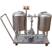 Automatic 100L tank CIP system for beer brewing